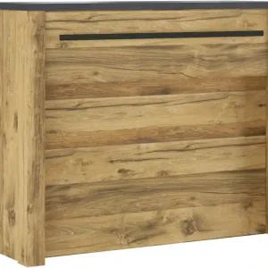 Letzte Chance Home affaire Barschrank »York, moderne Küchentheke im Industrialdesign« mit Handtuchstange aus Metall, ausreichend Stauraum, 130 cm breit