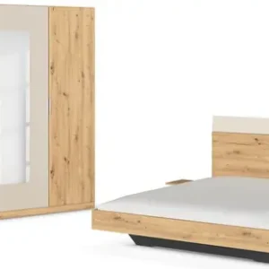 rauch Schlafzimmer-Set »Monza« mit Drehtürenschrank Breite 226 cm, Bettanlage in 2 Breiten Ausverkauf