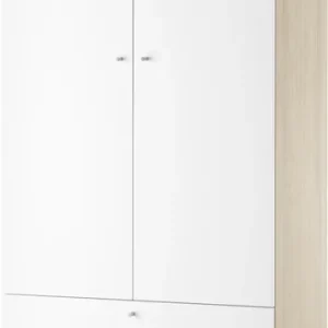 Günstig Home affaire Kleiderschrank »MERLE Kleiderschrank mit Schubladen, Schlafzimmerschrank, Garderobe« im skandinavischen Design, aus FSC®-zertifiziertem Holzwerkstoff