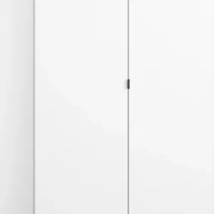 rauch Drehtürenschrank »Kleiderschrank Schrank Garderobe Wäscheschrank Ankleide ONTARIO« Breite 91 cm,in schlichtem Stil mit Metallgriff in Graumetallic MADE IN GERMANY Saisonangebot
