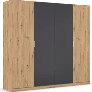 Zertifiziert rauch Drehtürenschrank »Monza« in trendigen Farbkombinationen, mit viel Stauraum