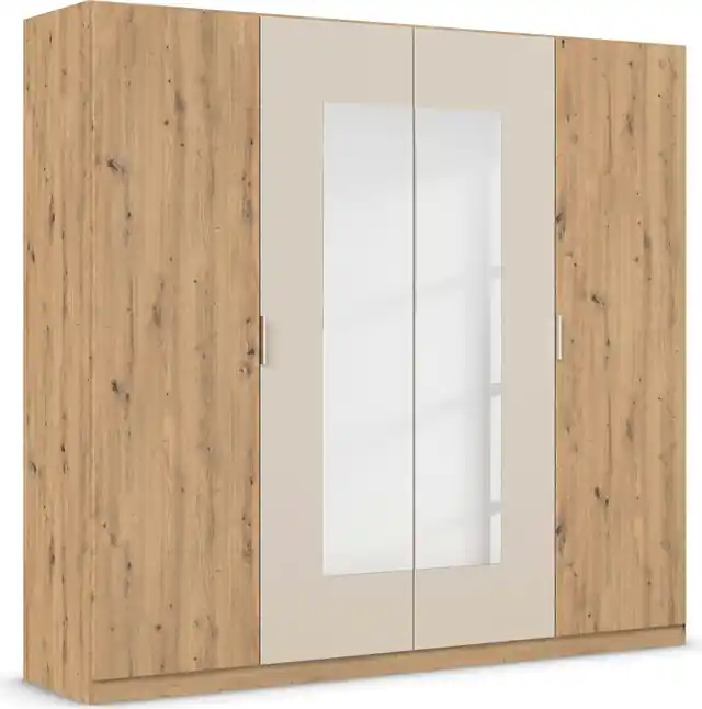 rauch Drehtürenschrank »Monza« in trendigen Farbkombinationen, mit viel Stauraum Geprüft