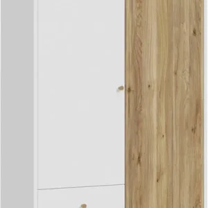 Jetzt Bestellen FORTE Kleiderschrank »Harllson, EasyKlix by Forte, Aufbau ohne Werkzeug + Schrauben! Stabil!« B/H/T ca. 105/200/52 cm oder 155/200/52 cm,Aufbau schnell und genial!