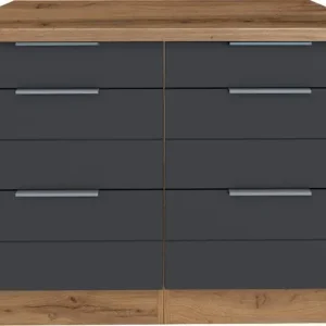 KOCHSTATION Unterschrank »KS-Luhe« 120 cm breit, für viel Stauraum, MDF-Fronten mit waagerechter Lisene Kostenfreie Lieferung