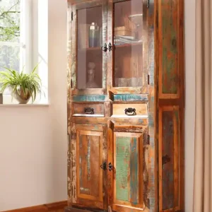 SIT Vitrine »Riverboat« Höhe 180 cm, Shabby Chic, Vintage Ausverkauf