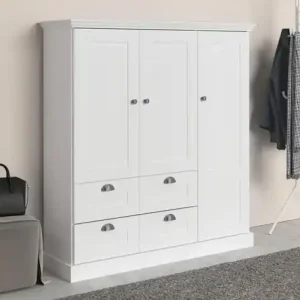 Günstig OTTO home Wäscheschrank »Motala« B/H/T ca. 133x120x35,mit 2 große Schubladen, Breite 122 cm, Höhe 130 cm