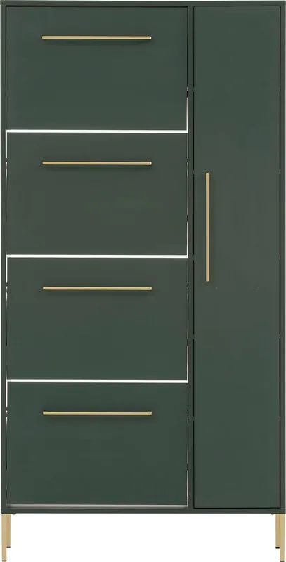 Schildmeyer Schuhschrank »Kent mit goldfarbenen Griffen« Breite 88,4 cm, made in Germany Neuheit