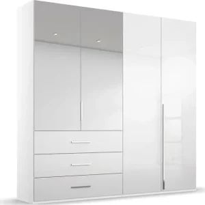 rauch Drehtürenschrank »Kleiderschrank Schrank Garderobe Wäscheschrank MONTCLAR« in den Breiten 201/251/301 cm, inkl. SOFT-CLOSE-FUNKTION,mit Schubkästen und Spiegel, inkl. Wäscheeinteilung MADE IN GERMANY Jetzt Kaufen