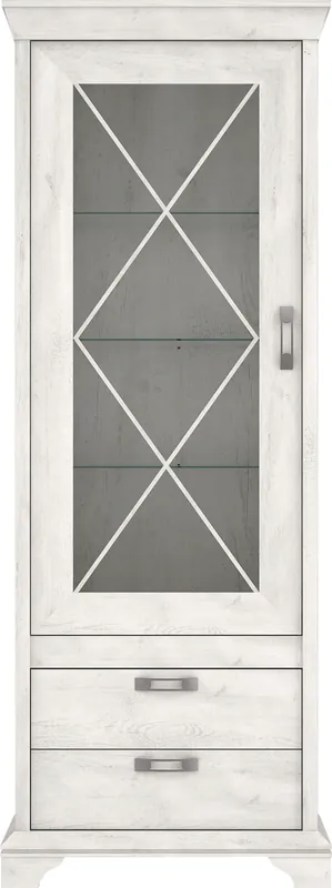 FORTE Vitrine »Kashmir« Breite 78 cm Geprüft