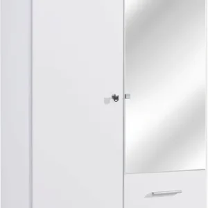 Garantierte Lieferung rauch Drehtürenschrank »Kleiderschrank Schrank Garderobe Schlafzimmer Büroschrank BUCHHOLZ« mit Schloss, in Breite 90, 135 und 180 cm,Schubladen mit viel Stauraum mit abschließbaren Türen MADE IN GERMANY