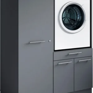 Laundreezy Mehrzweckschrank-Set »Laundreezy, 4-tlg. Mehrzweckschrank-Set B/H/T 118/162/68 cm« 2 Stk. tlg. Finale Aktion