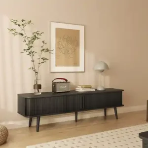 Aktuell Woodman TV-Board »Rove« besonderes Design, in zwei Breiten, mit Eichenholzfurnier, FSC®