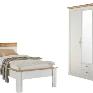 OTTO home Schlafzimmer-Set »Westminster« beinhaltet 1 Bett, Kleiderschrank 3-türig und 1 Wandpaneel Mega-Angebot