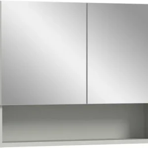 welltime Spiegelschrank »Calcio, Breite 74 cm, 2 Spiegeltüren, 1 Einlegeboden, 3 Fächer« Badschrank, Bad-Möbel, Badezimmer Schnäppchen