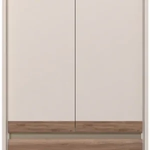 Kostenfreie Lieferung OTTO home Kleiderschrank »Invictus, UV lackiert, kratzfest, FSC-zertifiziert, grifflose Optik« abgerundete Schubladen aus MDF im Holzdekor, soft-close,mit Beleuchtung und Passpartourahmen, hoher Schrank (226cm), 6 Breiten