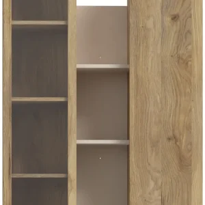 Solange Der Vorrat Reicht FORTE Hängevitrine B/H/T 84,2/134,6/33,9 cm Soft Close, Wandmontage