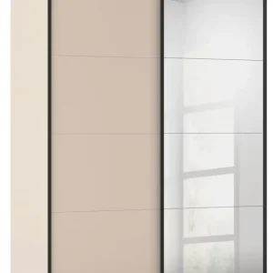 rauch Schwebetürenschrank »Kleiderschrank Schrank Garderobe Schlafzimmerschrank SCALE-FYRA« edle viergeteilte Türen mit Spiegel und vielen Farben MADE IN GERMANY Jetzt Kaufen