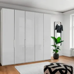 WIEMANN Falttürenschrank »Monaco« mit Glasfront sowie hochwertige Beschläge Sonderaktion