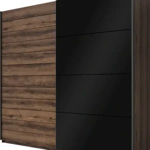 Home affaire Schwebetürenschrank »Galaxy Kleiderschrank, Wäscheschrank 200, 220 oder 270cm breit« INKLUSIVE kompletter Innenausstattung, Metallgriffe und Glasfront Sonderangebot