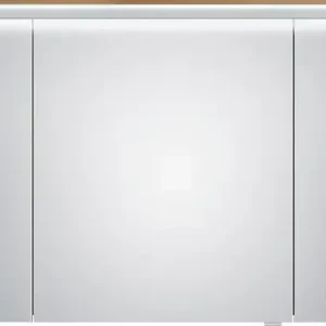 Preisreduziert Saphir Spiegelschrank »Balto Sprint Badschrank mit LED-Lichtkranz, 120 cm breit, 3 Türen« Schalter-/ Steckdosenkombination, inkl. Türdämpfer, 987LM, 12V LED