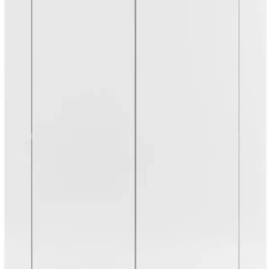 Aktuell Home affaire Schuhschrank »Basic Breite 78 cm, Höhe 116 cm, Schuhkommode,« moderne Rahmenoptik, Metallgriffe, 4 Einlegeböden