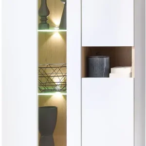 Innostyle Vitrine »Memphis Vitrine, 110x40x65cm (B/H/T)« 1 Stk. tlg. Günstig