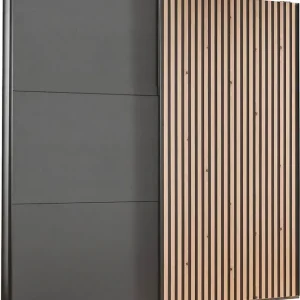Mega-Angebot Wimex Schwebetürenschrank »Ancona by fresh to go« mit Akustiklamellen Optik in 3D