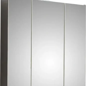 Preis Gesenkt Saphir Spiegelschrank »Quickset 357 Badschrank, 3 Spiegeltüren, 6 Einlegeböden, 65 cm breit« inkl. LED-Beleuchtung, Türdämpfer, Schalter-/Steckdosenkombination
