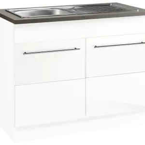 Gratis Versand KOCHSTATION Spülenschrank »KS-Trient« 100 cm breit, inkl. Einbauspüle