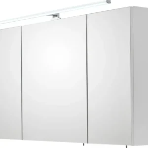 Saphir Spiegelschrank »Quickset 360 Badschrank, 3 Spiegeltüren, 6 Einlegeböden, 110 cm breit« inkl. LED-Beleuchtung, Türdämpfer, Schalter-/Steckdosenkombination Top-Angebot