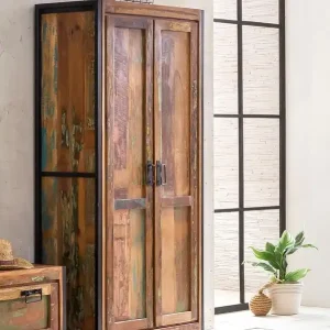 SIT Garderobenschrank »Bali« Angefertigt aus Holz von Fischerbooten Finale Aktion