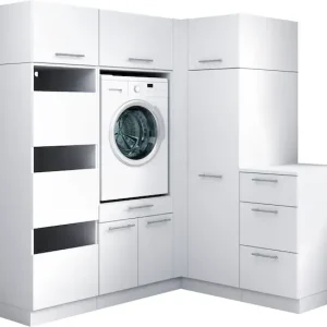 Kostenloser Versand Laundreezy Mehrzweckschrank-Set »Laundreezy, 7-tlg. Mehrzweckschrank-Set B/H/T 186/200/68 cm« 7 Stk. tlg.
