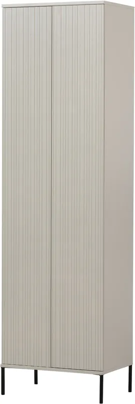 WOOOD Garderobenschrank »New Gravure, Mehrzweckschrank mit 5 Fächern« Gravure New Hochschrank von WOOOD mit Stauraum, Stil und Push-to-Open Kostenfreie Lieferung