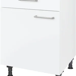 nobilia® Kochfeldumbauschrank »"Laser", mit Schukasten und Tür, Ausrichtung wählbar« vormontiert, Breite 60 cm Neu Im Sortiment