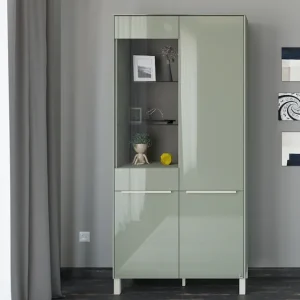 Wochenendangebot set one by Musterring Standvitrine »Reno« 1 Stk. tlg. Mit Vierkantfuß in diversen Farben, 197 cm Höhe & Farbauswahl