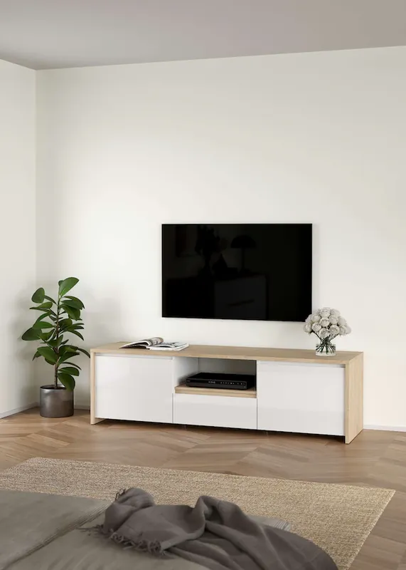 INOSIGN TV-Board »Next TV-Möbel, Mediamöbel,« 2 Türen, 1 Schublade, Breite 178 cm, Höhe 52 cm Begrenztes Angebot