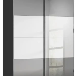rauch Schwebetürenschrank »Kleiderschrank Schrank Garderobe Schlafzimmerschrank SCALE-FYRA« edle Türen viergeteilt Front Spiegel-Mix viele Farben MADE IN GERMANY Jetzt Bestellen