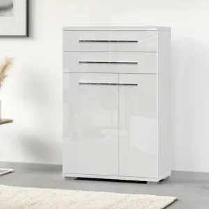 Günstig OTTO home Schuhschrank »Piano« (H/B/T): 117/76/35cm,UV lackiert, hochglänzend, Soft-Close Funktion