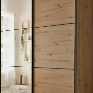 STAUD Schwebetürenschrank »Includo_Minisystem_08_2-türig, Made in Germany« Mit vier verschiedenen Ausstattungsvarianten Meistverkauft