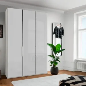 Heißes Angebot WIEMANN Falttürenschrank »Monaco« mit Glasfront sowie hochwertigen Beschlägen