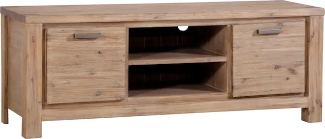 Gutmann Factory TV-Board aus Massivholz Akazie, Breite 160 cm Sonderaktion