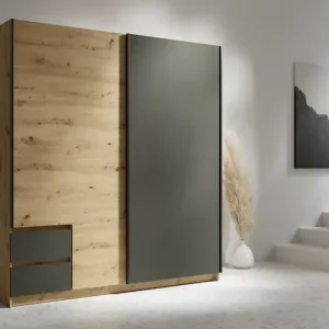 Home affaire Kleiderschrank »Norias TOPSELLER Stauraumwunder, moderner Schrank« Schlafzimmer Garderobe mit 2 Schwebetüren und 2 Schubladen Jetzt Bestellen