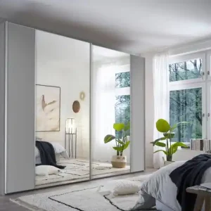 Jetzt Kaufen STAUD Schwebetürenschrank »Sonett 120, Made in Germany« mit vier verschiedenen Ausstattungsvarianten