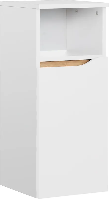 Top-Preis Saphir Unterschrank »Quickset Badschrank mit 1 Tür, 1 offenes Fach, 30 cm breit« Badezimmer-Unterschrank inkl. Türdämpfer, grifflos