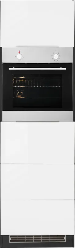 Abverkauf KOCHSTATION Backofenumbauschrank »KS-Brindisi« 60 cm breit, 200 cm hoch, viel Stauraum