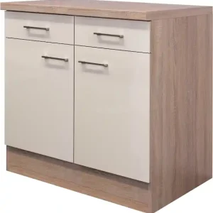 Abverkauf Flex-Well Unterschrank »Nepal« (B x H x T) 80 x 85/86 x 60 cm, für viel Stauraum