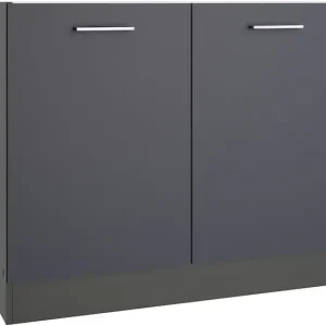 KOCHSTATION Spülenschrank »KS-Milan« Spülenschrank 100 cm, matte oder hochglänzende Fronten Knallerangebot