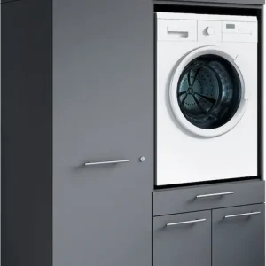 Laundreezy Mehrzweckschrank-Set »Laundreezy, 4-tlg. Mehrzweckschrank-Set B/H/T 118/200/68 cm« 4 Stk. tlg. Geprüft