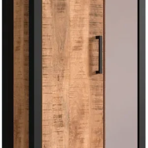 Home affaire Garderobenschrank »Elda« 1 Stk. tlg. Schrank mit ausziehbarer Kleiderstange, 2 Türen – (B/T/H) 73/39/195 cm Direkt Vom Hersteller