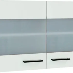 Flex-Well Glashängeschrank »Vintea« (B x H x T) 100 x 54,8 x 32 cm, mit Stollenglastüren Sichere Zahlung